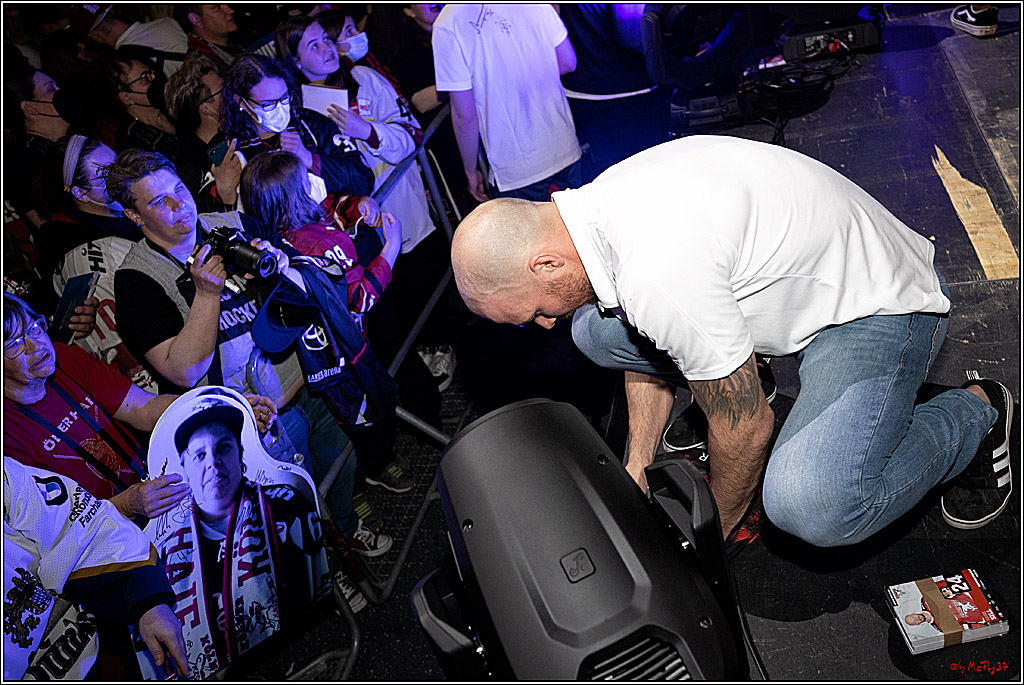 Koelner Haie Abschiedsfeier; Koeln, 22.04.2022